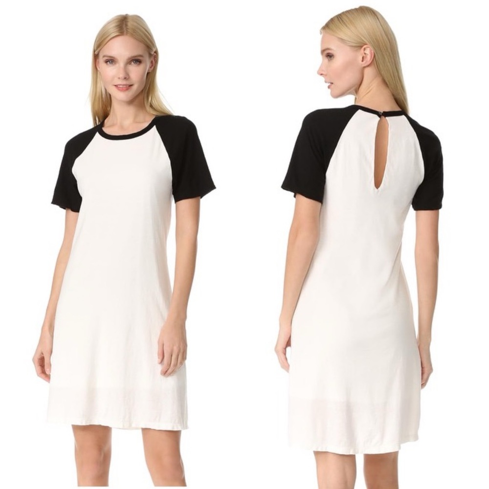 James Perse Flared Baseball Dress